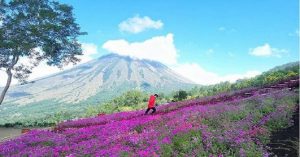Menikmati Panorama Gunung Inerie